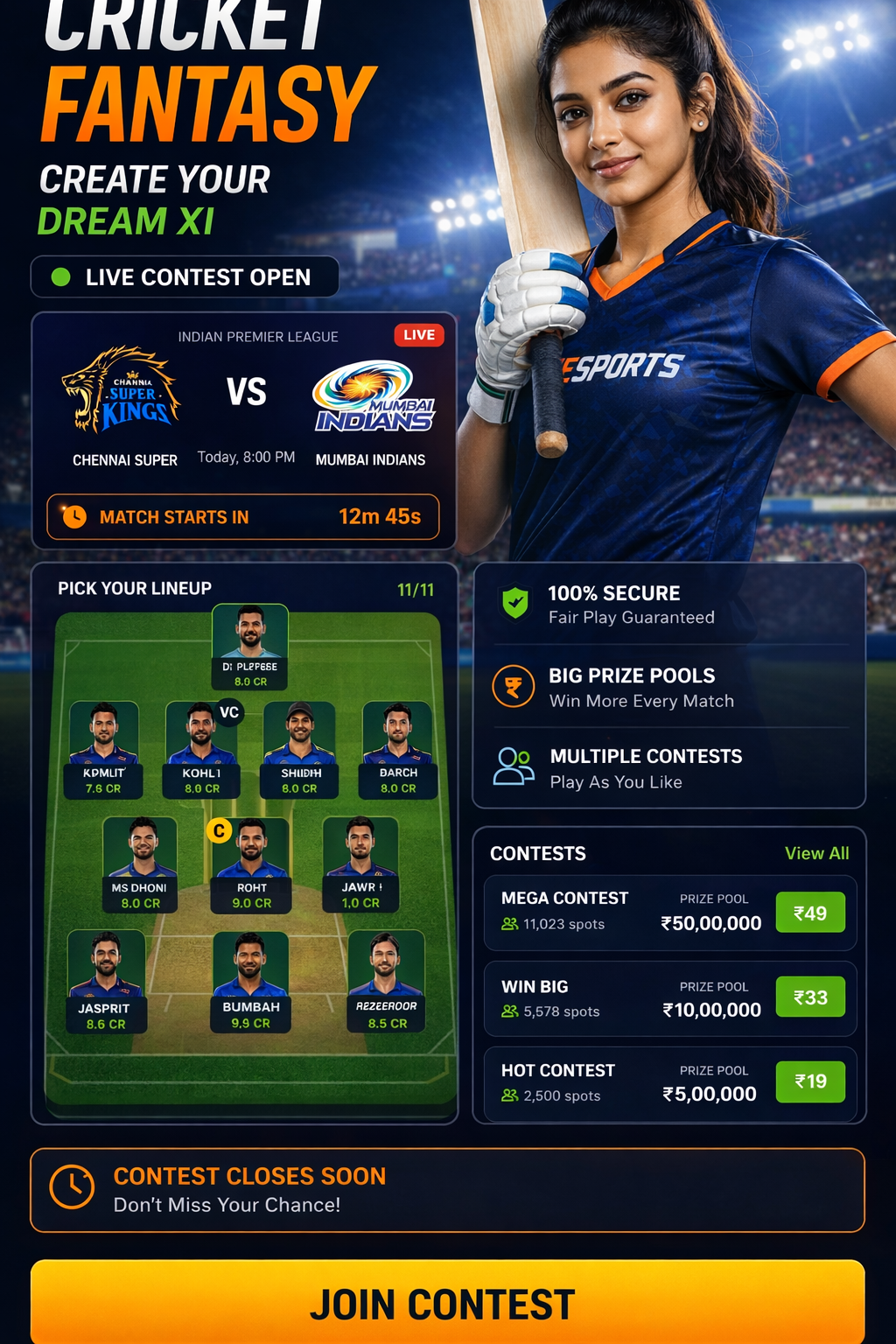 My 11 Master football fantasy visual