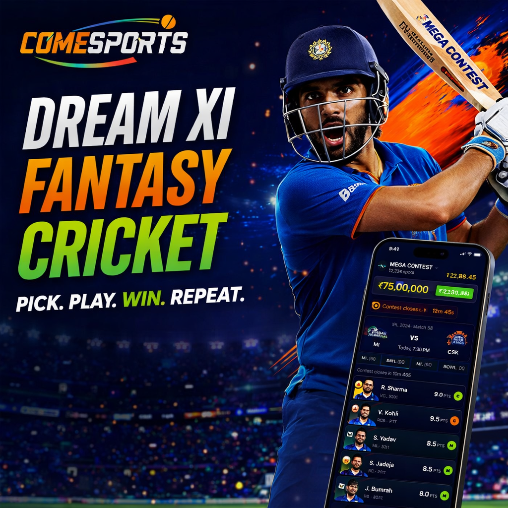 My 11 Master Dream XI fantasy cricket ad visual